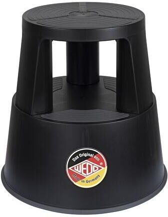 Hocker WEDO "SuperStep", schwarz, H:43cm, Hocker, Hocker schwarz B/H/T: 43cm