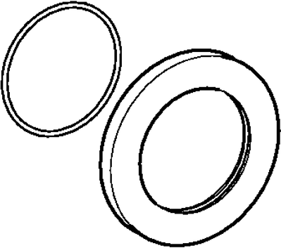 Hansa rosette complete 59913729 d: 75 mm chrome