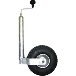 moog Trailerparts Stützrad verzinkt mit Luftrad