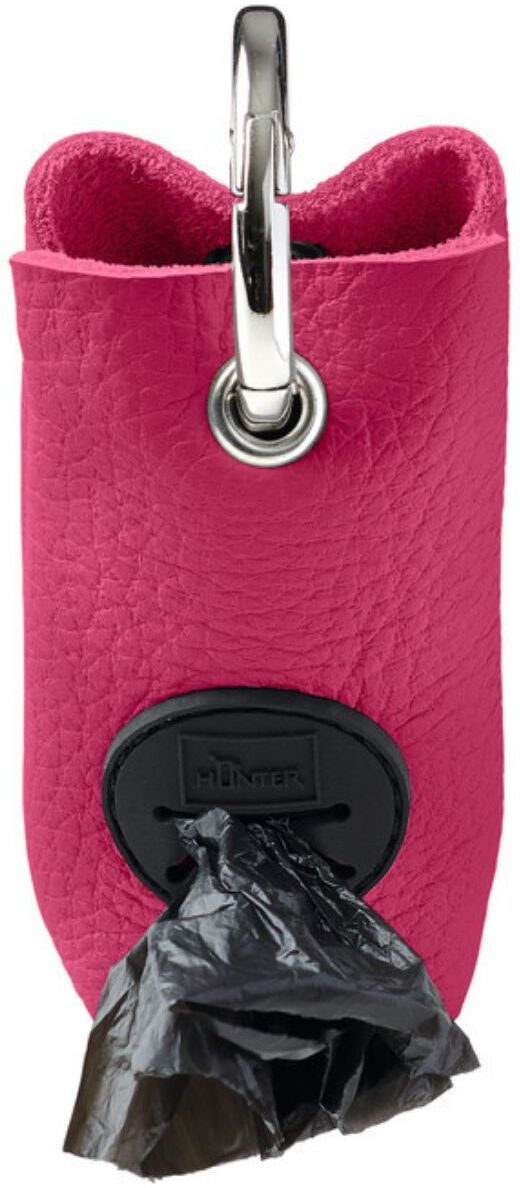 Hunter Porta Sacchetti Igienici in Pelle Yuna Rosa