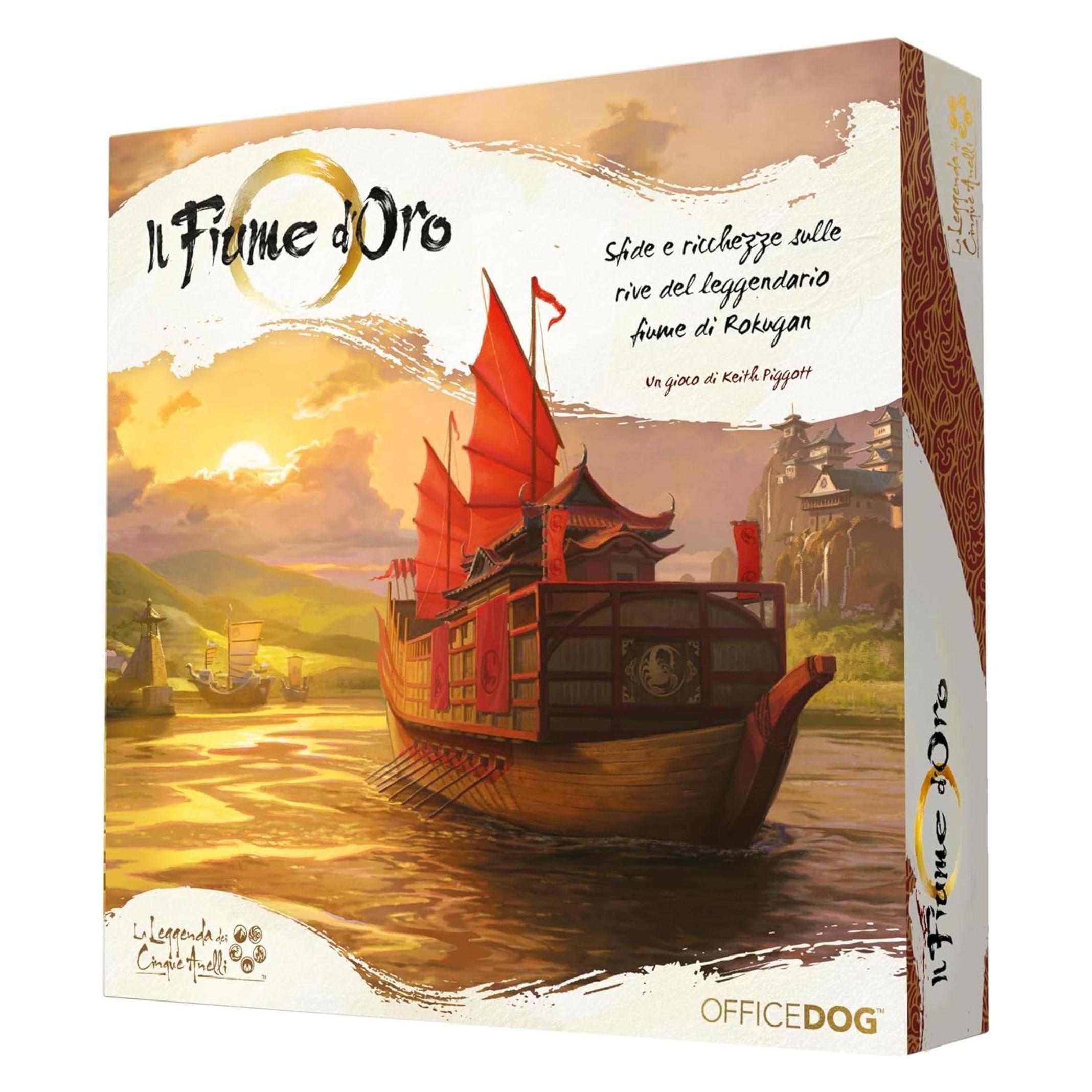 Asmodée Der goldene Fluss (Italienisch, 2 - 4 Spieler) (49046530)