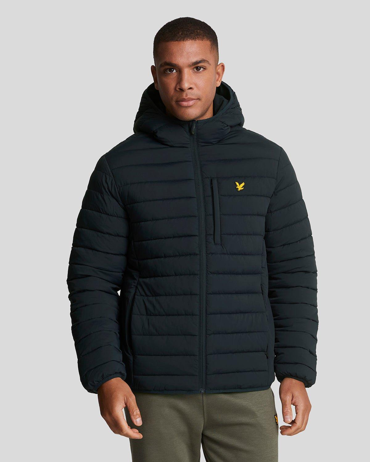 Lyle & Scott Sports Leichte Pufferjacke – Marineblau