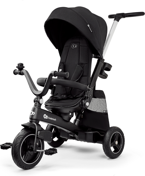 Kinderkraft Easytwist Triciclo Preto