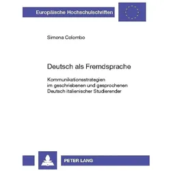 Deutsch als Fremdsprache, Sprachbücher von Simona Colombo-Scheffold