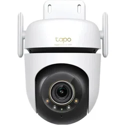 TP-Link Tapo C530WS (2880 x 1620 Pixels), Netzwerkkamera, Schwarz, Weiss