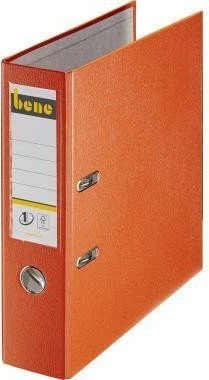 bene No.1 Power Ordner orange Kunststoff 8,0 cm DIN A4