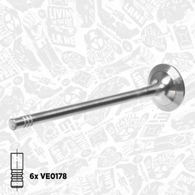 ET ENGINETEAM Ventilsatz, Einlass-/Auslassventil VS0015 für Mercedes RENAULT