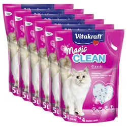 Vitakraft Katzenstreu Magic Clean - 6x 5 Liter