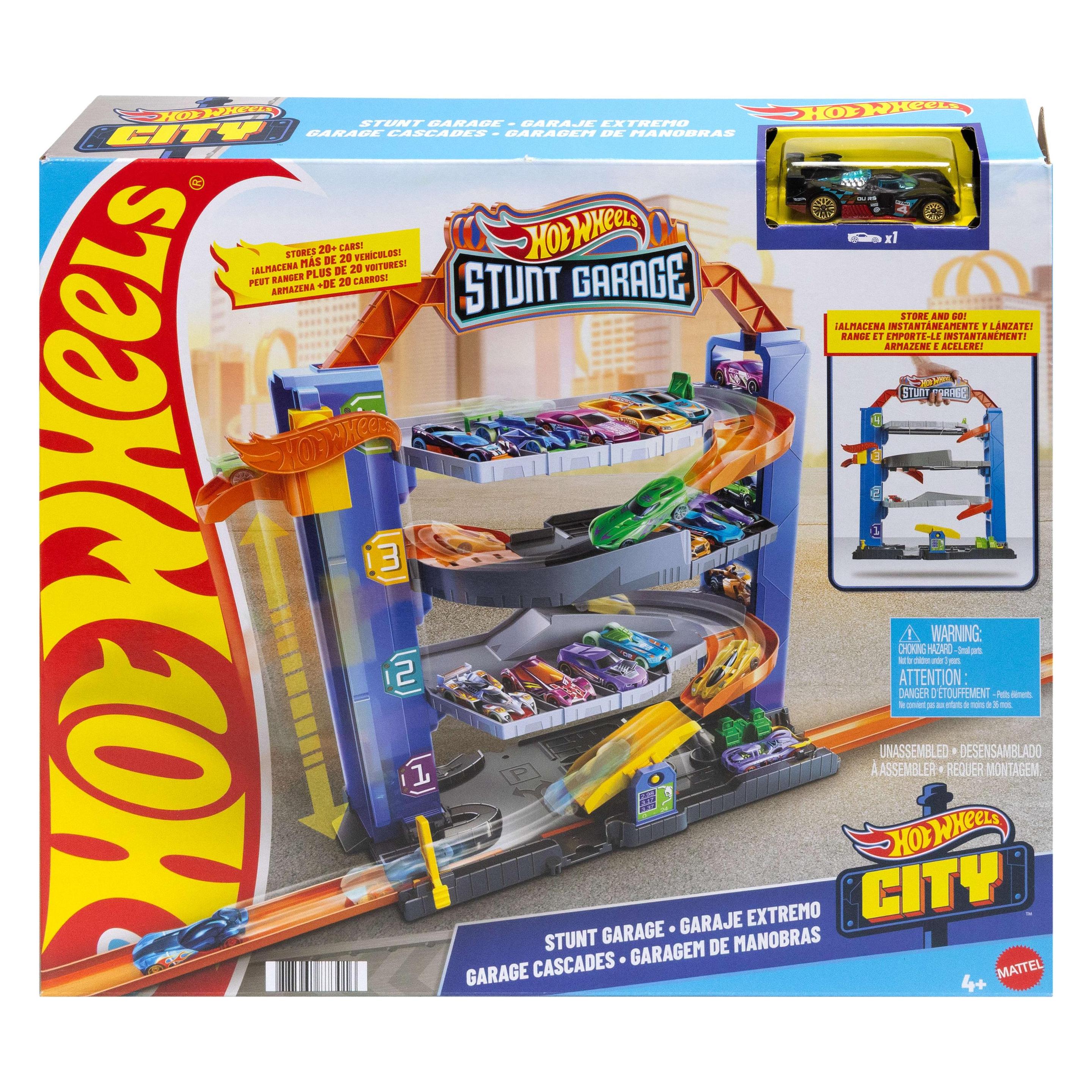 Hot Wheels City Stunt Garage Spielset (GNL70)