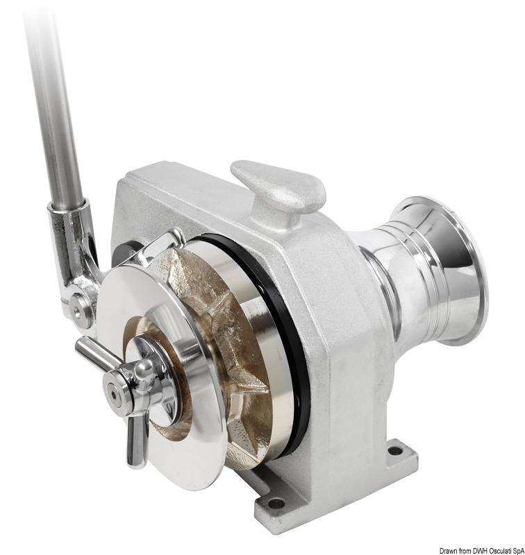 Italwinch Giglio manuelle Ankerwinde Gypsy 6 mm - Osculati 02.407.01