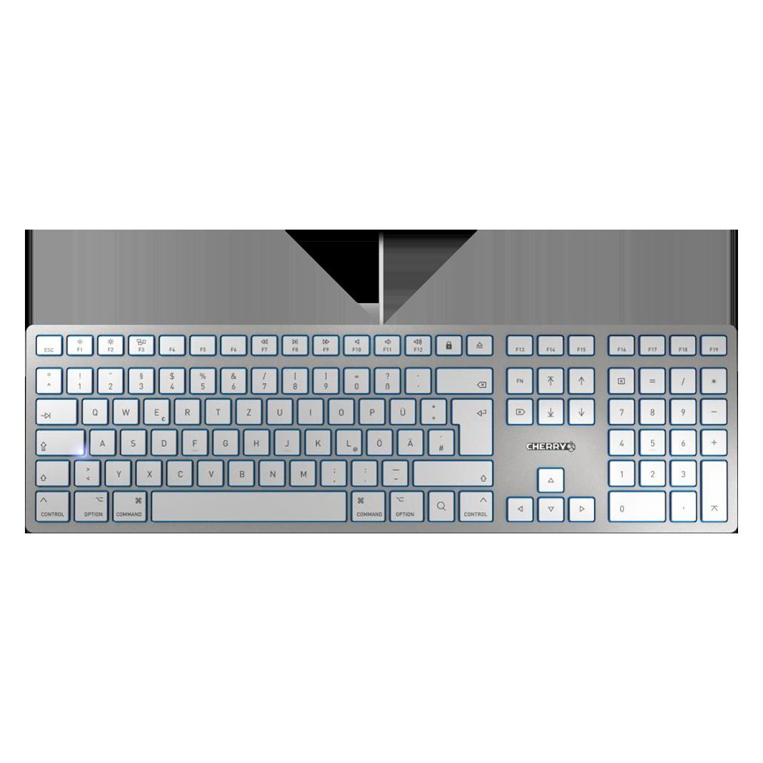 Cherry KC6000 Slim for Mac (DE, Kabelgebunden) (JK-1610DE-1)