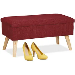 Relaxdays, Sitzbank, Sitzbank (77 cm)