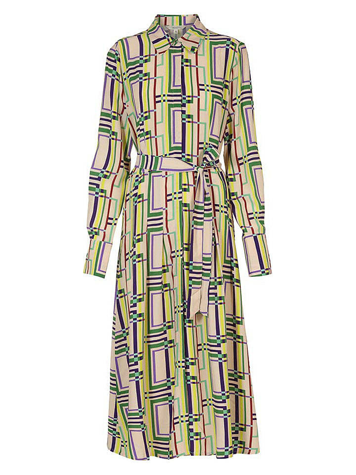 Herrlicher Kleid "Swantje" in Bunt - L