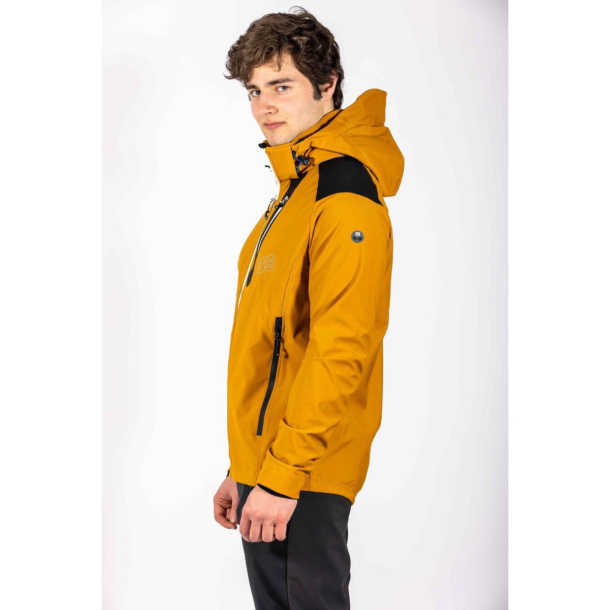 MAUL Sport Galtür Softshelljacke+kapuze dark yellow (41) 48 4414200742-41-48
