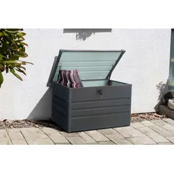 SOLAX-SUNSHINE Aufbewahrungsbox 300 L Metall-Aufbewahrungsbox, ca. 100 x 61 x 62 cm - Anthrazit