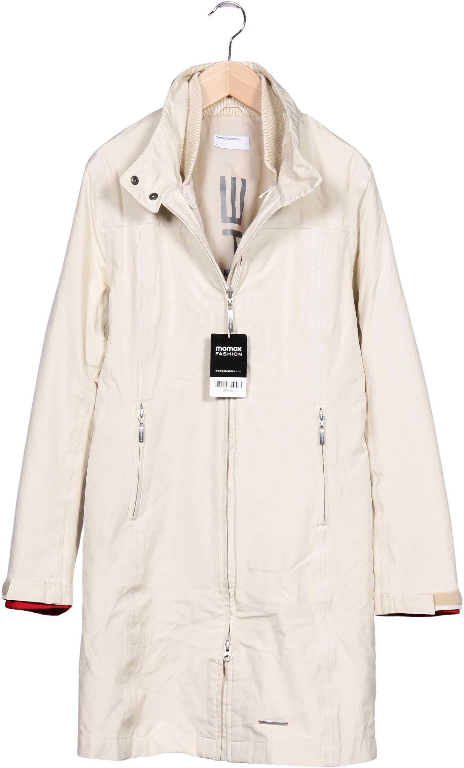 Porsche Design Damen Mantel, Cremeweiß, Gr. S, Synthetik - Second Hand