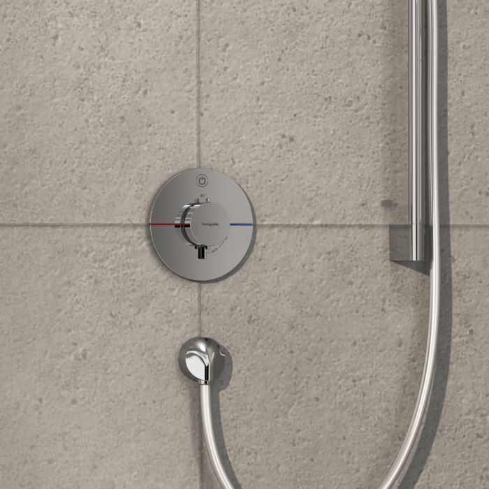 Hansgrohe ShowerSelect Comfort S Thermostat 15553000 Unterputz, für 1 Verbraucher, chrom