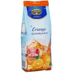KRÜGER FAMILY Orange Getränkepulver 1,0 kg