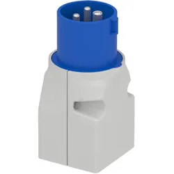 Schneider Electric PKZA204 Adapterstecker PK, CEE, 1 Steckdose, für Frankreich, 16A, 2p+E, 230V AC