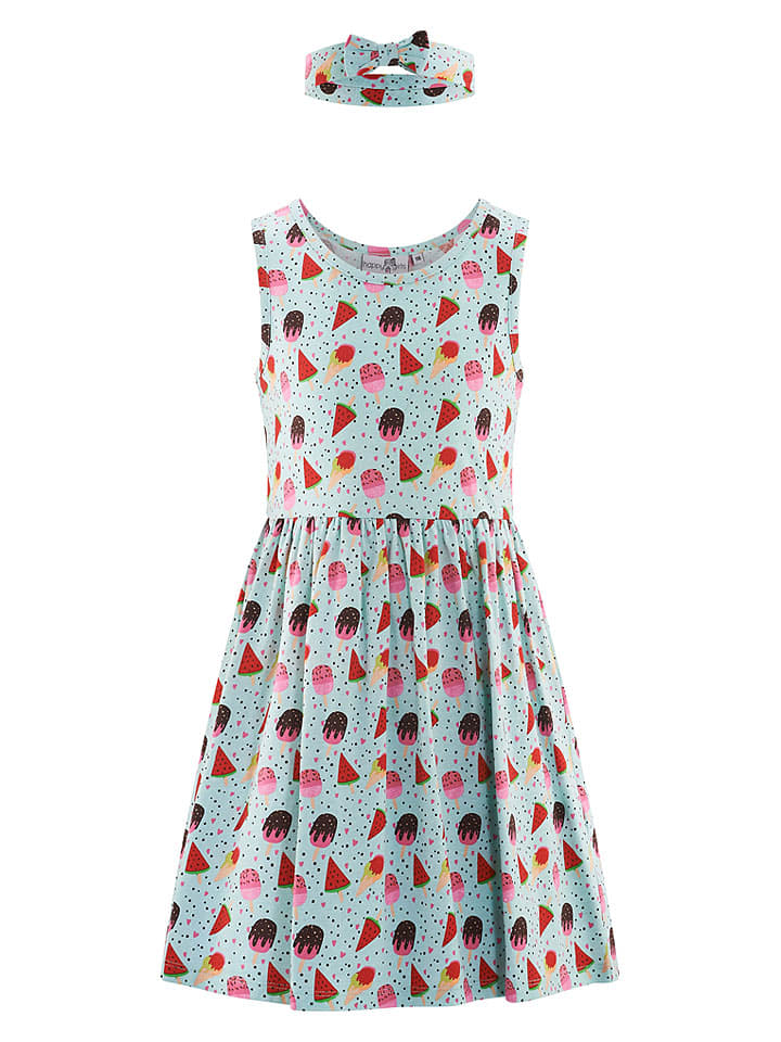 happy girls by Eisend 2tlg. Outfit in Hellblau - 146