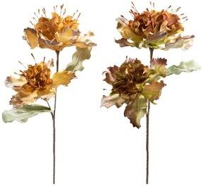 IH Casa Decor Artificial Wavy Floral Spray Asstd - Set of 2