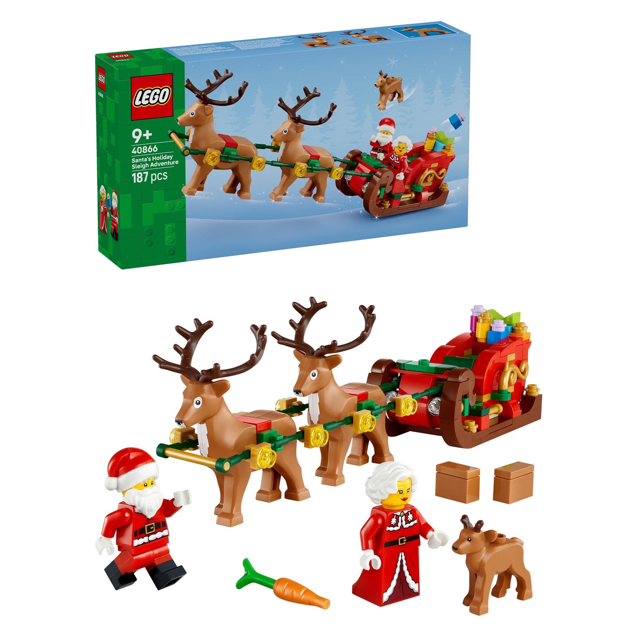 LEGO Abenteuerliche Schlittenfahrt des Weihnachtsmanns (40866)