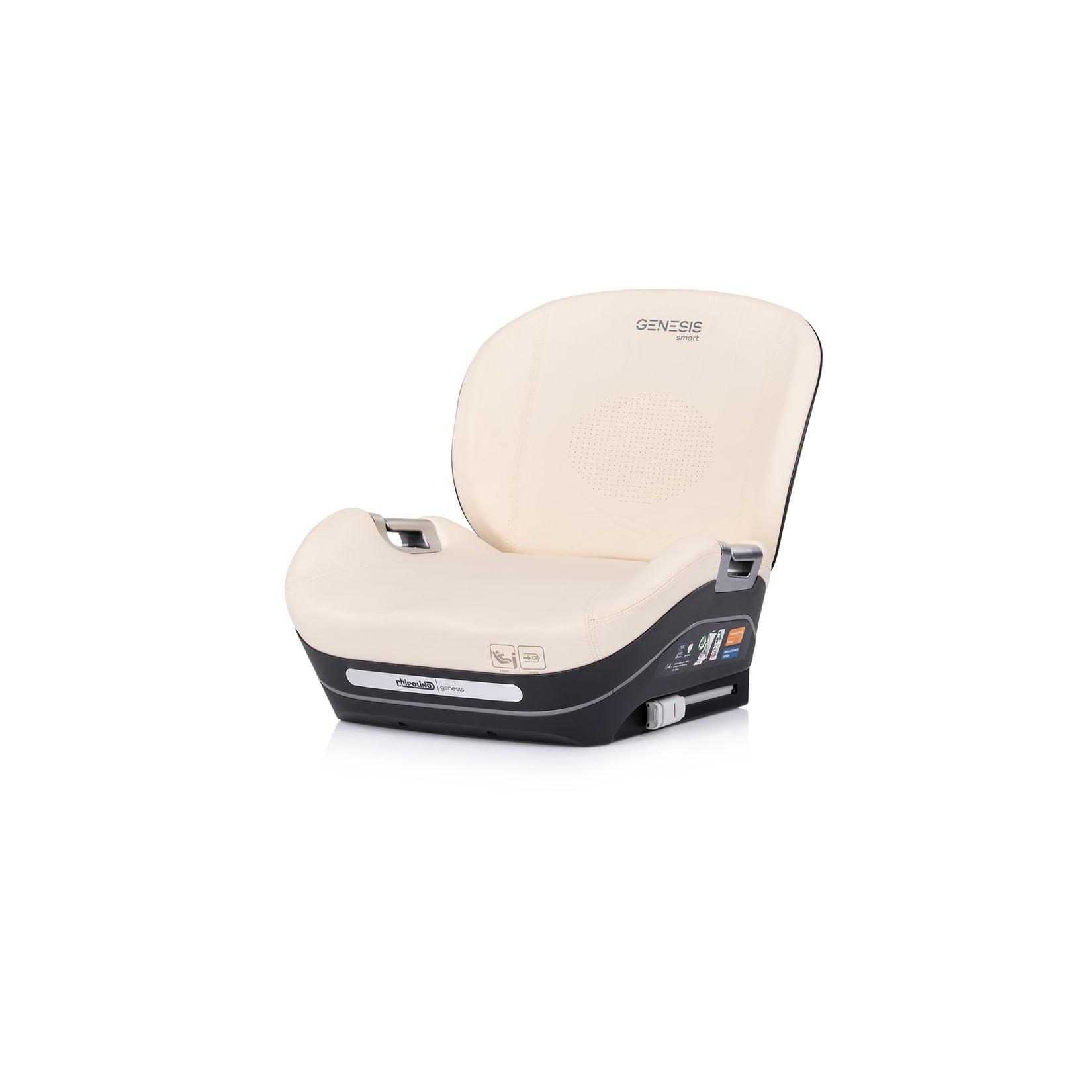 Chipolino Sitzerhöhung Genesis Smart i-Size 125-150 cm Isofix Kühlung Heizung beige
