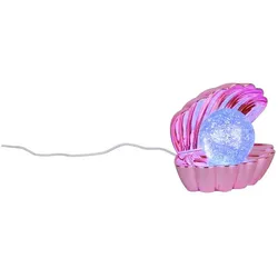 Reality LED-Tischleuchte Shelly Kunststoff Pink