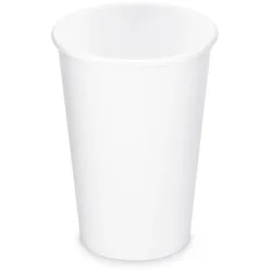 Pappbecher (FSC Mix/PE) weiß Ø80mm 330ml `0,3L/10oz/ML`