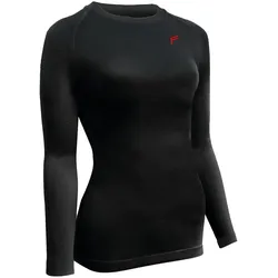 F - Functional Wear, Damen, Sportshirt, Heat (M), Schwarz