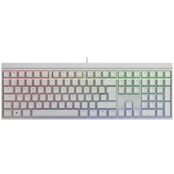 CHERRY MX 2.0S RGB Tastatur Gaming USB QWERTZ Deutsch Weiß