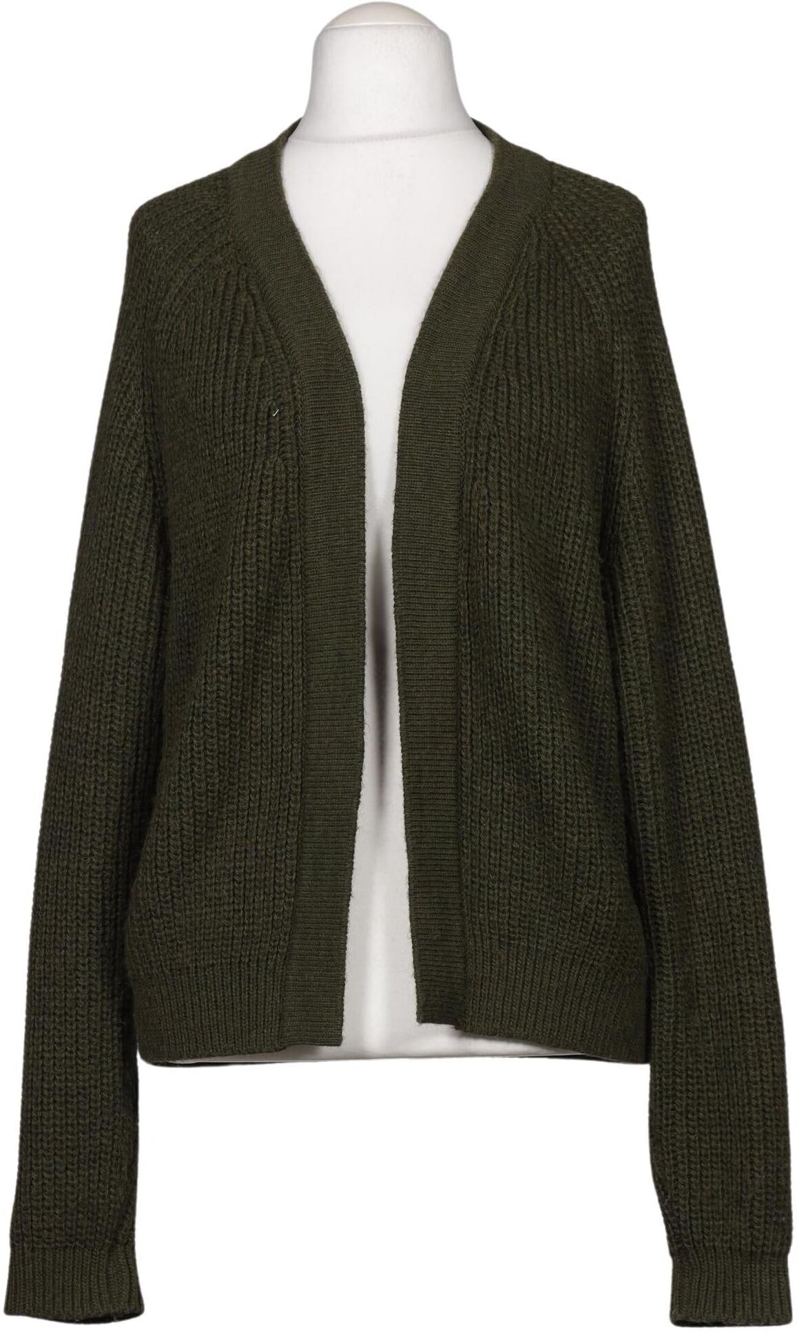 Kauf dich glucklich Damen Strickjacke, Grün, Gr. M, Alpaka / Synthetik / Wolle / Viskose - Second Hand