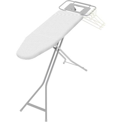 Bügelbrett BISCHOF COLOMBO "Tropfen/Poseidon", blau (silberfarben, türkis), B:165cm T:48cm, Bügelbretter, inkl. 3 Kleiderbügel