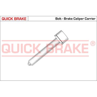 QUICK BRAKE Schraube, Bremssattel 11612 für VW