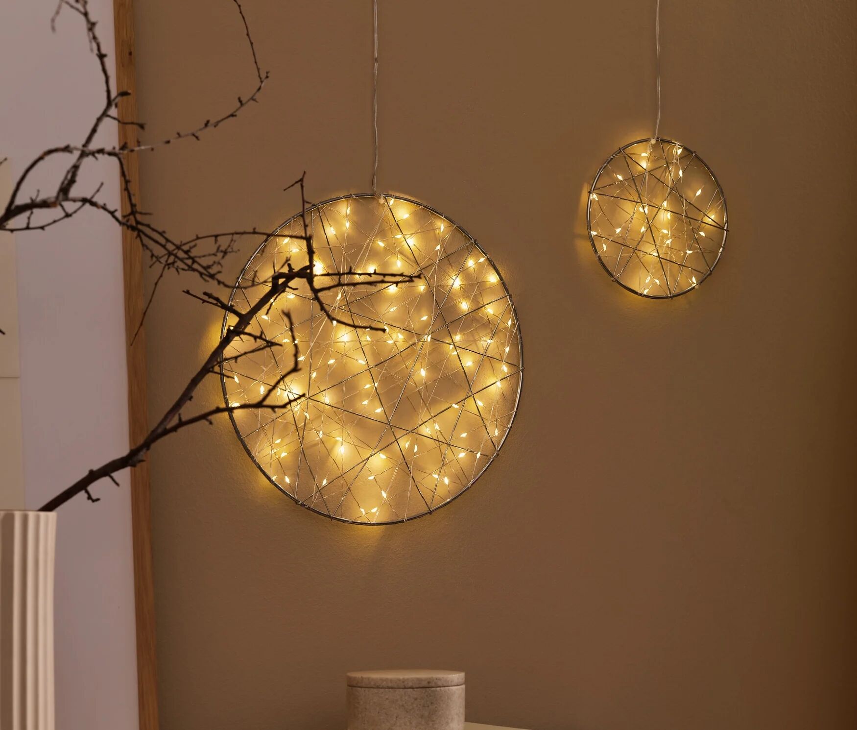Tchibo - LED-Kreis - silber