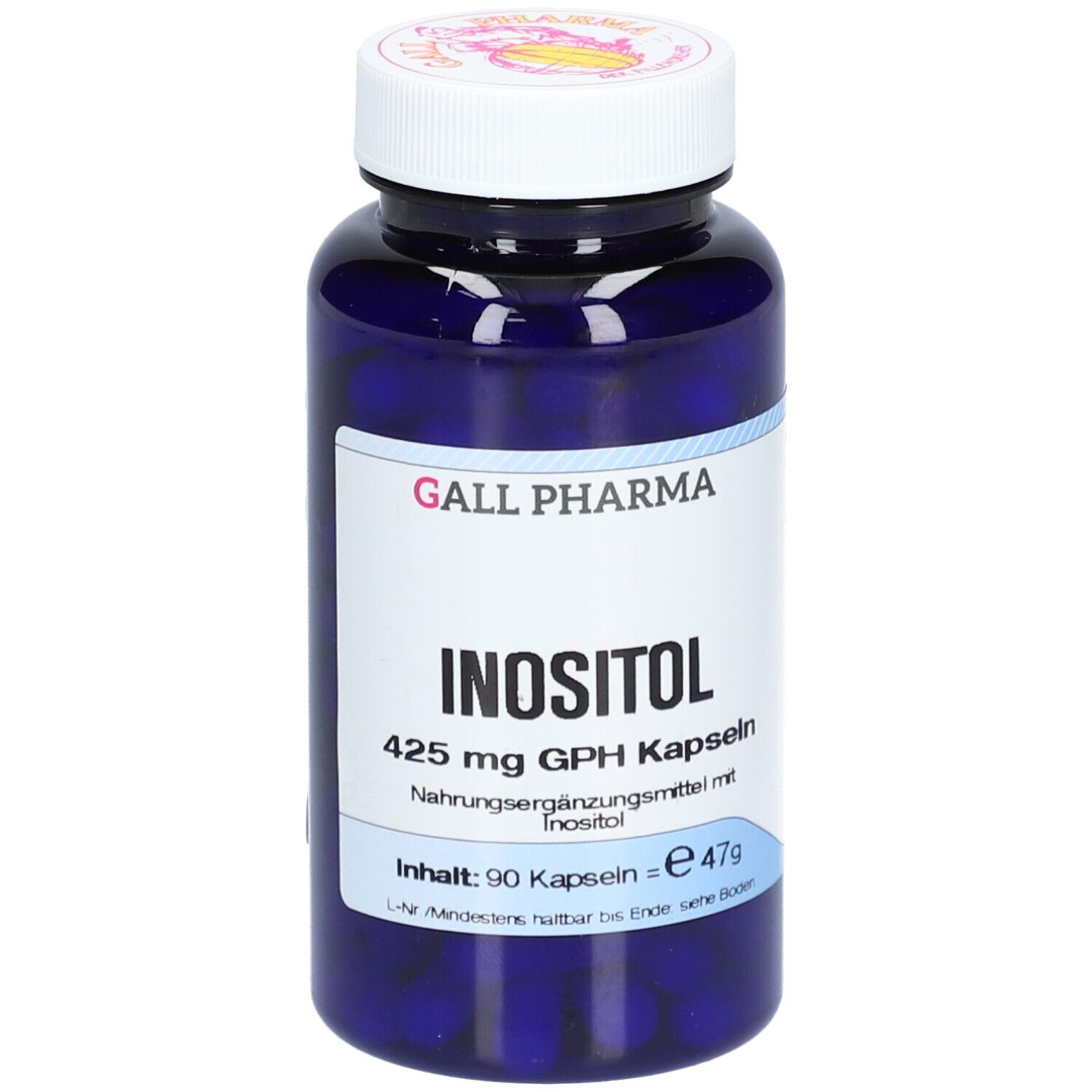 Inositol 425 mg GPH Kapseln 90 St