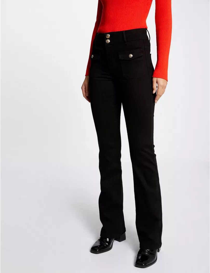 Morgan - Jeans, für Damen, Black, Größe 36