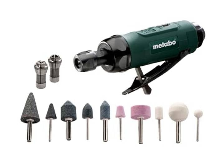 Metabo 604116500 Set Meuleuse Droite DG 25 6.04116.50-Air comprimé