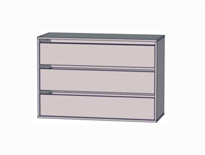 Schubkasteneinsatz mit 3 Schubkästen, Material