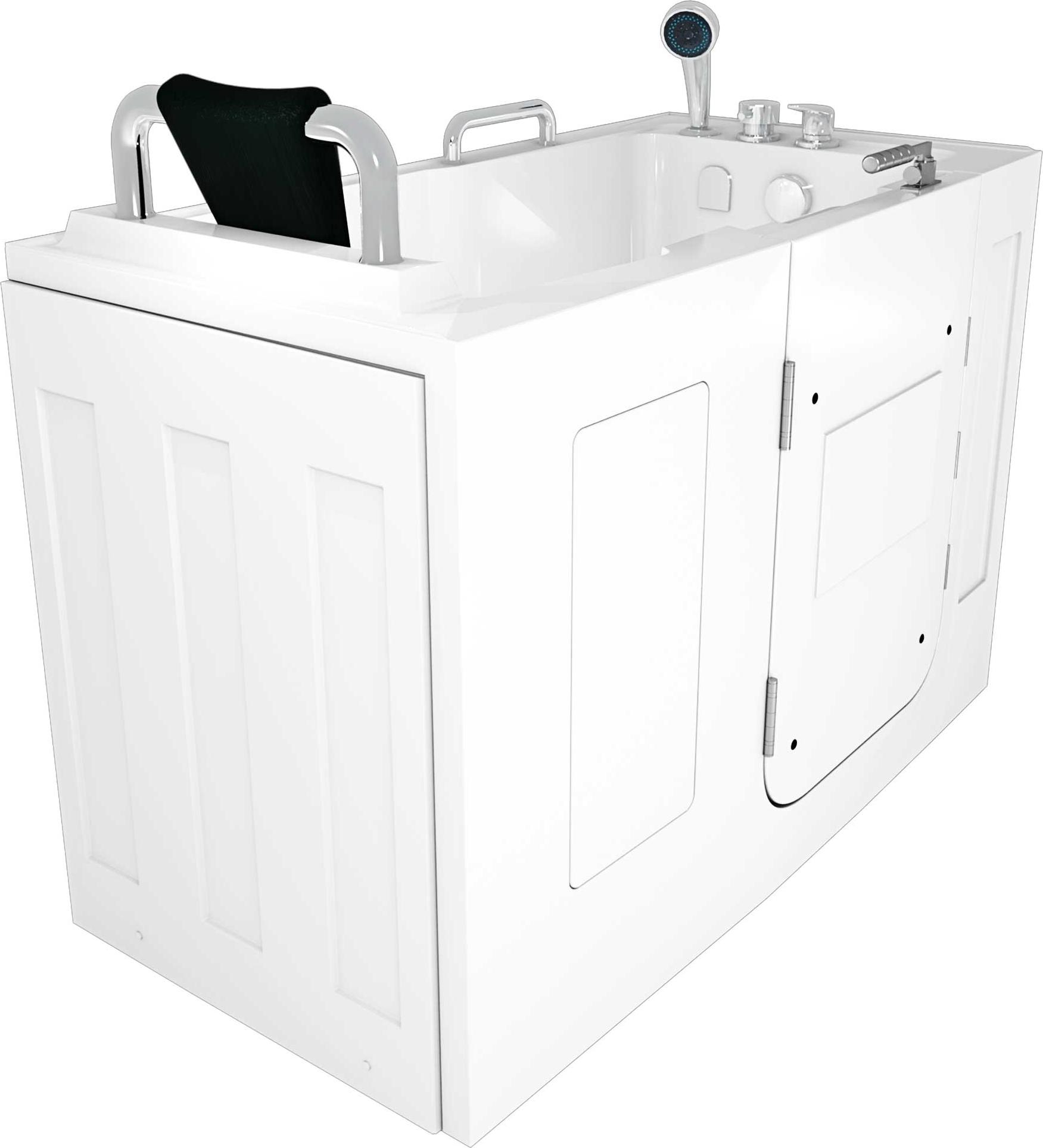 Senioren Sitzbadewanne Sitzwanne Badewanne mit Tür Pool S07-C-L 140cm