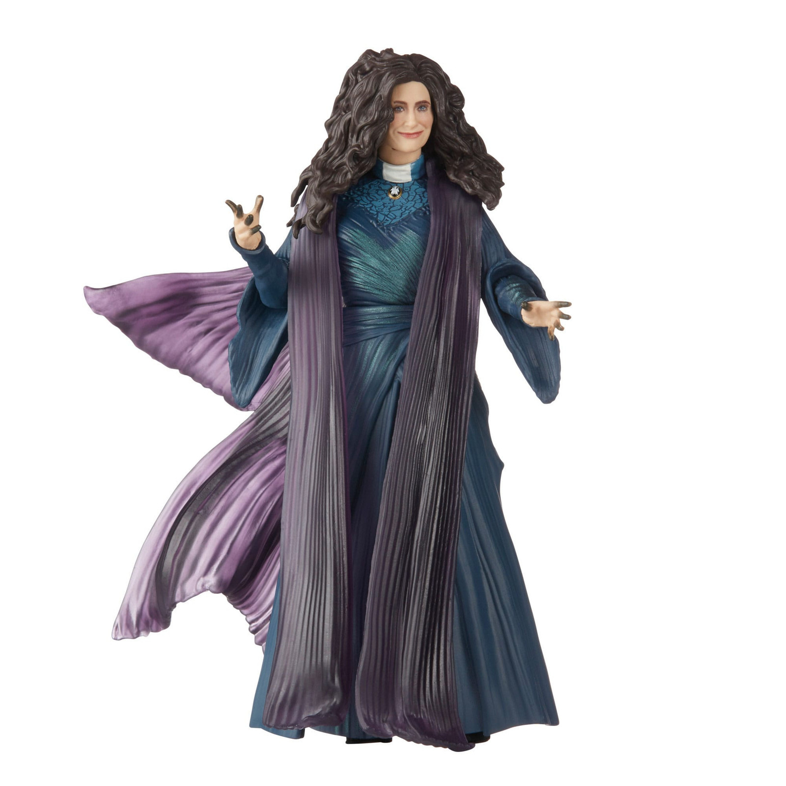 Hasbro Marvel Legends WandaVision Agatha Harkness actiefiguur met Build-a-Figure Hydra Stomper, 15 cm
