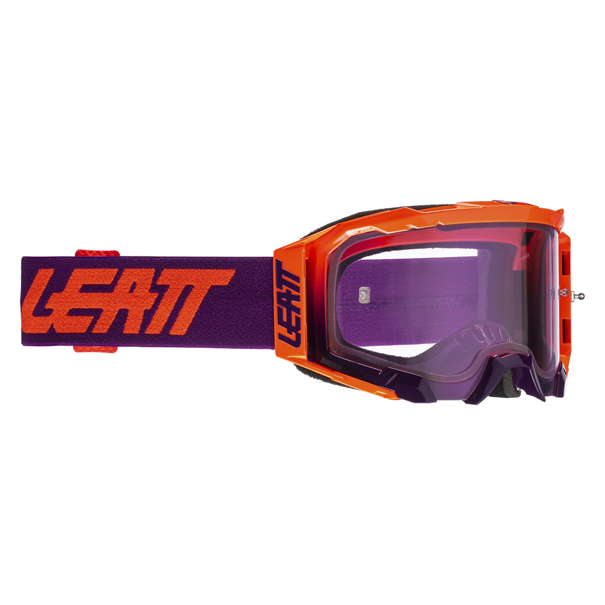 Leatt Brille Velocity 5.5 (Lila, Orange, Iriz) (8020001020)