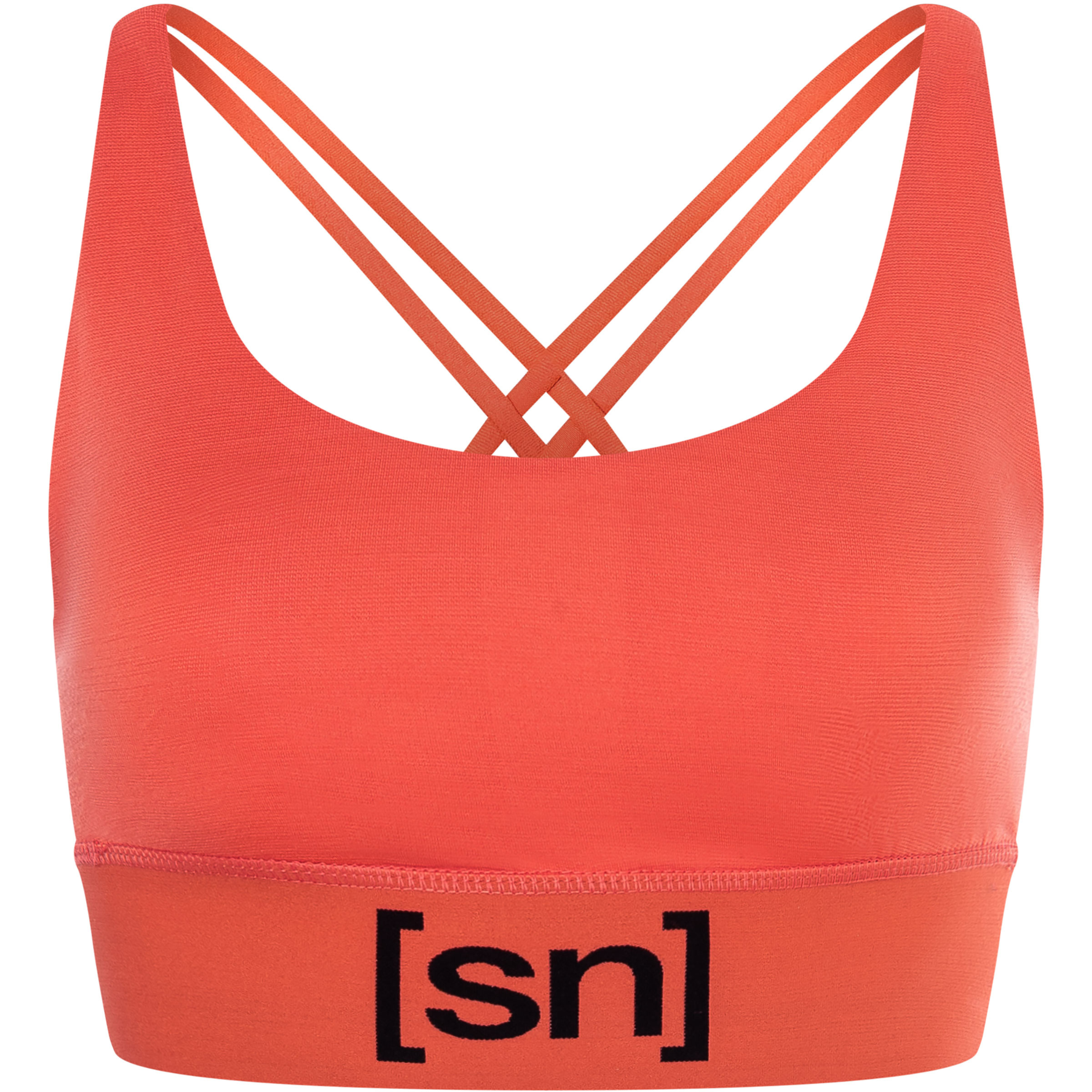 Super.Natural Super Sport BH Damen Sport-BHs orange Größe XL Hautfreundlich Merinowolle