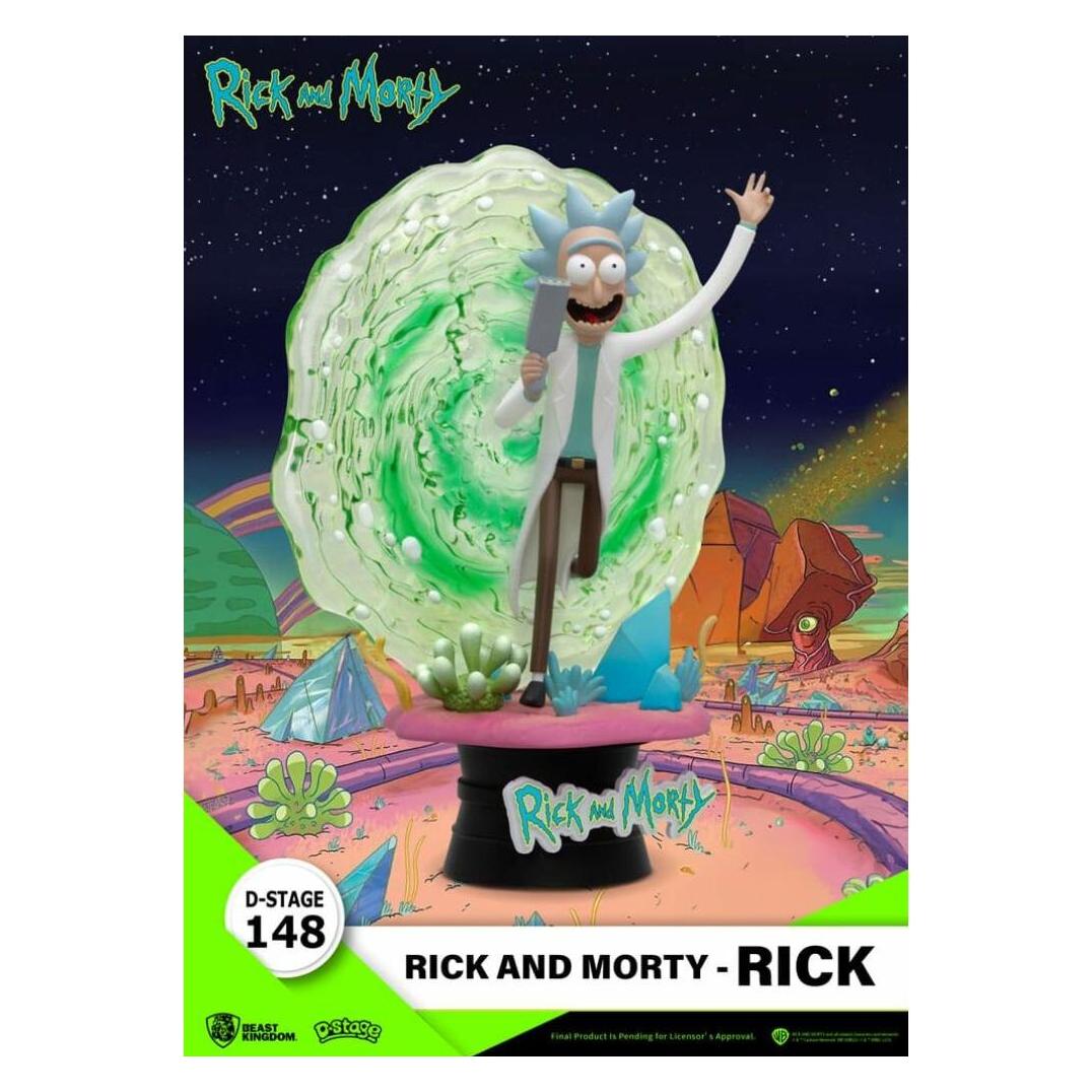 Beast Kingdom Rick & Morty D-Stage PVC Diorama Rick 14 cm (4711385240450)