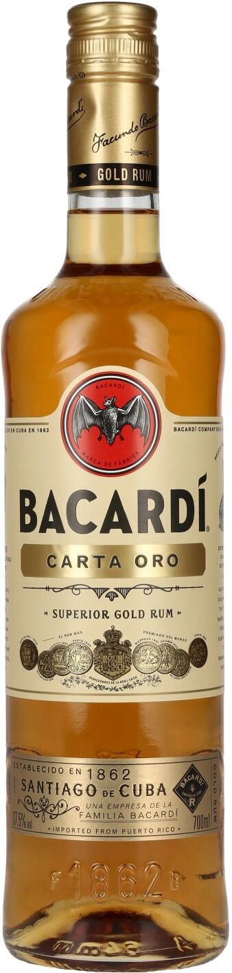 Bacardi Carta Oro 37,5% Vol. 0,7l