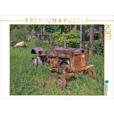 CALVENDO Puzzle Ein Motiv aus dem Kalender Traktoren - game over | 1000 Teile Lege-Größe 64x48cm Foto-Puzzle für glückliche Stunden, Game von ,