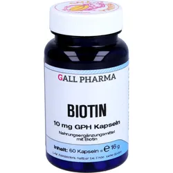 Biotin 10 mg Gph Kapseln 60 ST