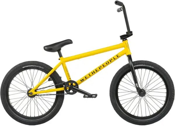 Freestyle BMX Rad Wethepeople Justice 20" (20.75" - Matt Taxi Yellow)
