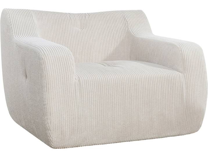 Vakuum-Sessel PALO Cord-Stoff beige