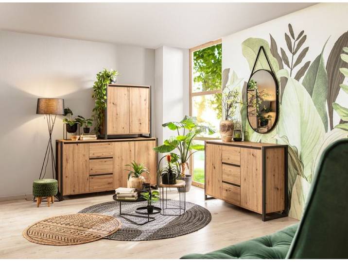 Sideboard Denver Eiche Holzoptik Kommode